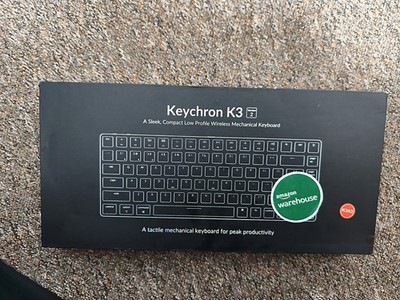 Keychron K3 Version 2 Mechanische Tastatur Bluetooth Low Profile US-Layout OVP