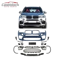 For 2014 2015 2016 2017 2018 BMW X5 F15 Upgrade to X5M Front Bumper Kit Assembly