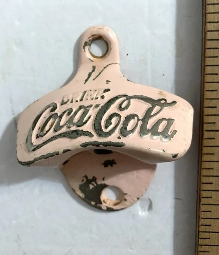Vintage Drink Coca Cola Metal Bottle Opener Starr-X Wall Mount MADE IN USA