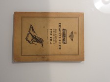 Gutbrod Motormäher RR4 Ersatzteilliste spare parts list MK6 1954