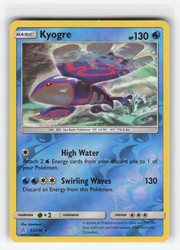 Kyogre 53/236 Cosmic Eclipse Reverse Holo Rare