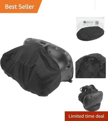 Water Resistant VR Headset Cover Compatible with HTC Vive & More   Cotton Lined