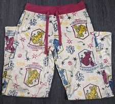 Harry Potter Gryffindor Women  s Pajama Bottoms Plush Small Wizarding World