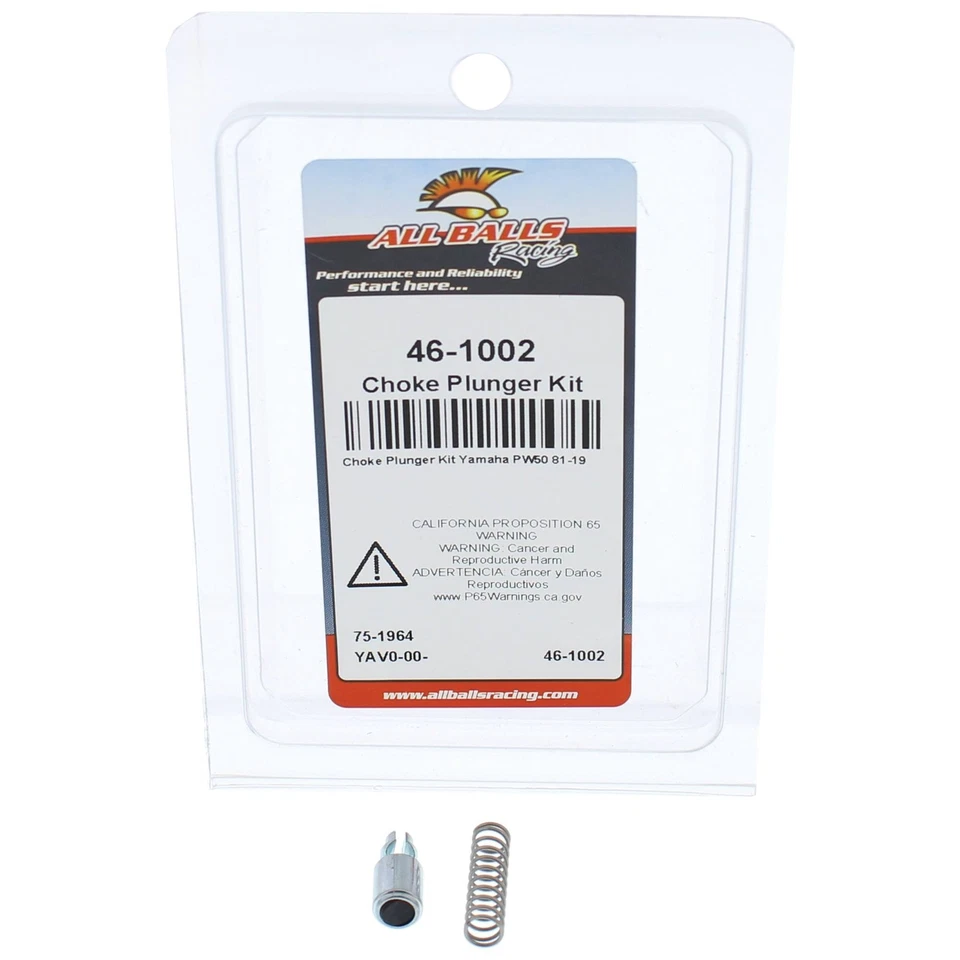 All Balls Choke Plunger Kit (46-1002) For Yamaha PW50 81-09 12-18 Foto 3 de 4