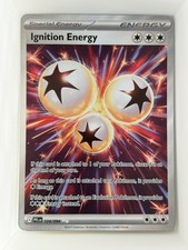 Ignition Energy 124/094 Ultra Rare Phantasmal Flames Pokemon NM Holo