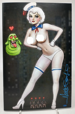 ZIRTY GIRLZ - STAY PUFF GHOSTBUSTER EN TOPLESS - NATHAN SZERDY - FIRMADO