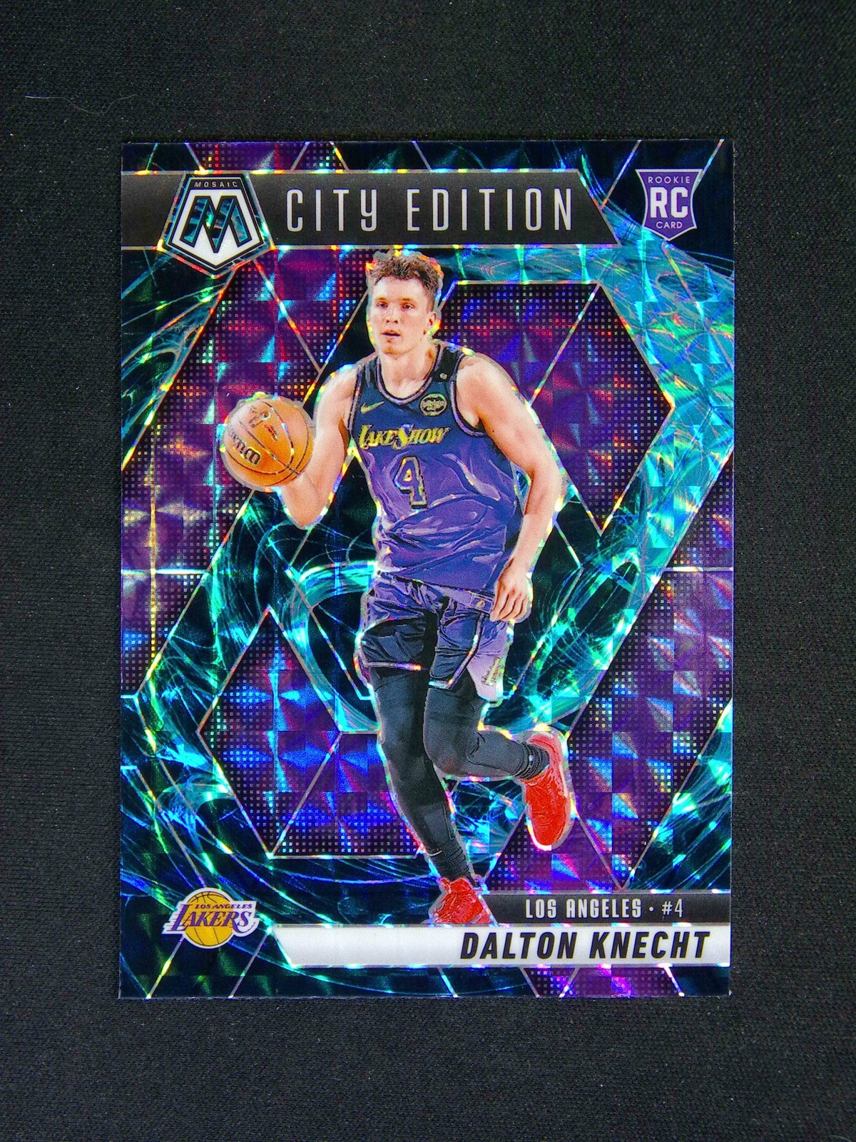 2024-25 Panini Mosaic Dalton Knecht #271 RC Rookie City Edition Genesis SSP