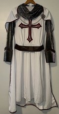Spirit Halloween Templar Knight Costume Mens M 2 Pieces