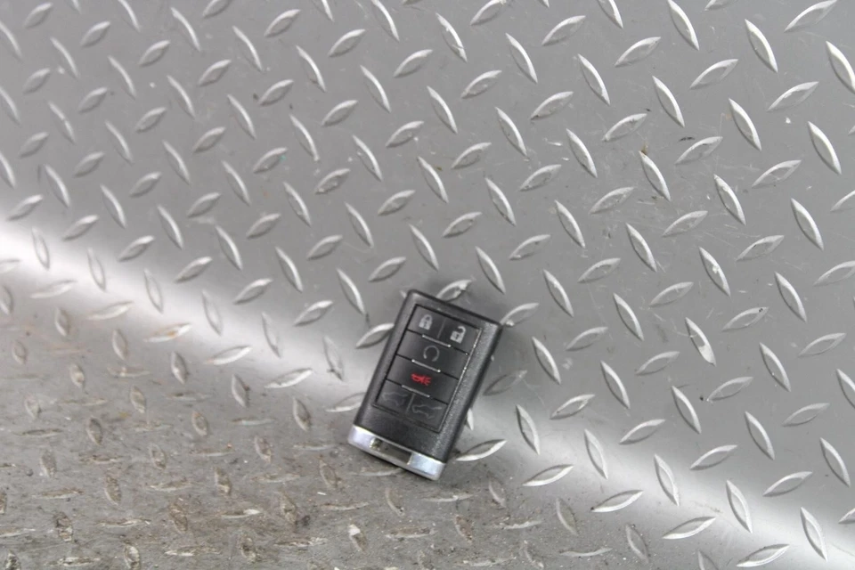 08-14 Escalade ESV Black Chrome Electronic Smart Keyfob Key Fob Remote OEM WTY - Image 2 of 4