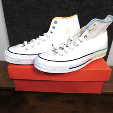 Converse Chuck Taylor 70 Hi White Chambray Blue M:8 W:10 NIB All Star Collection