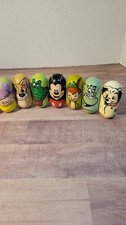 Vintage Disney Character Nesting Dolls Set of 9 – Mickey, Peter Pan, Goofy &...