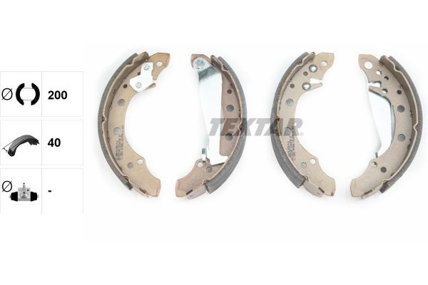 NEU - Textar 91044700 Bremsbackensatz FüR Audi Seat Skoda VW-image