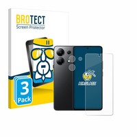 3X Panzerfolie Schutzglas Xiaomi Redmi Note 13 5G (Display+Kamera) Displayschutz