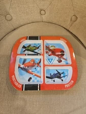 Zak Designs Disney Planes Childs Divided Dinner Plate BPA free