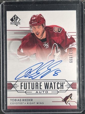 Rieder, Tobias - 2014-15 SP Authentic - Autograph - 12/999