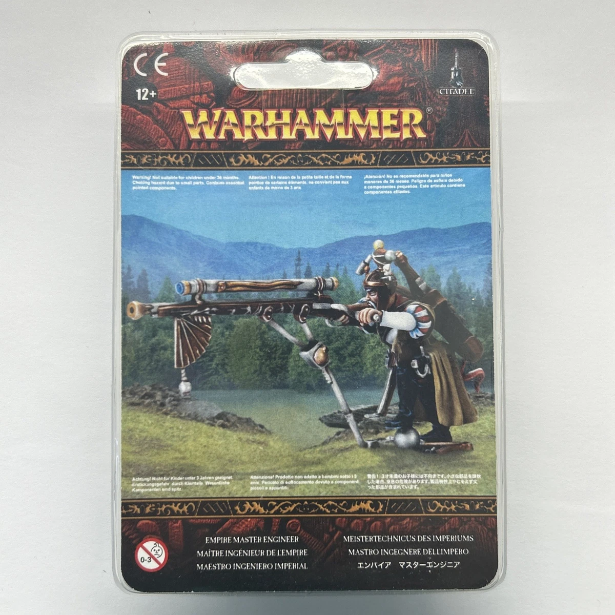 WARHAMMER EMPIRE IMPERIUM Master Kislev Engineer w/ Rifle Metal Rare OOP EUR 29,95 - FR