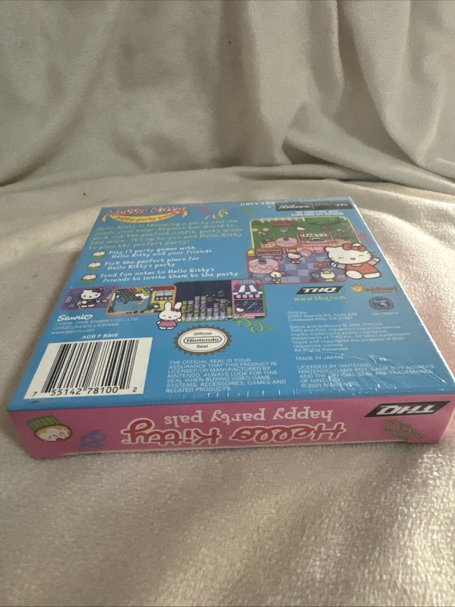 Hello Kitty: Happy Party Pals (Nintendo Game Boy Advance, 2005