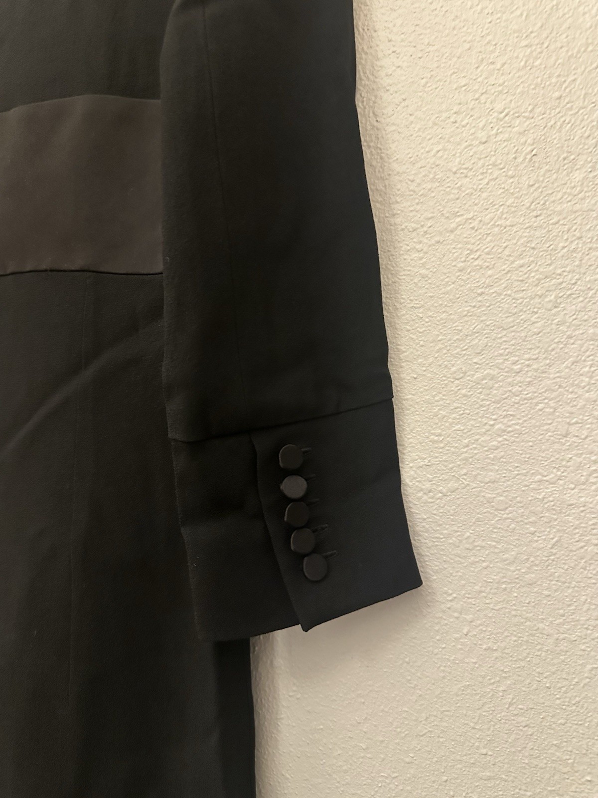 Vintage Black Saint Laurent Shift Dress thumbnail 4