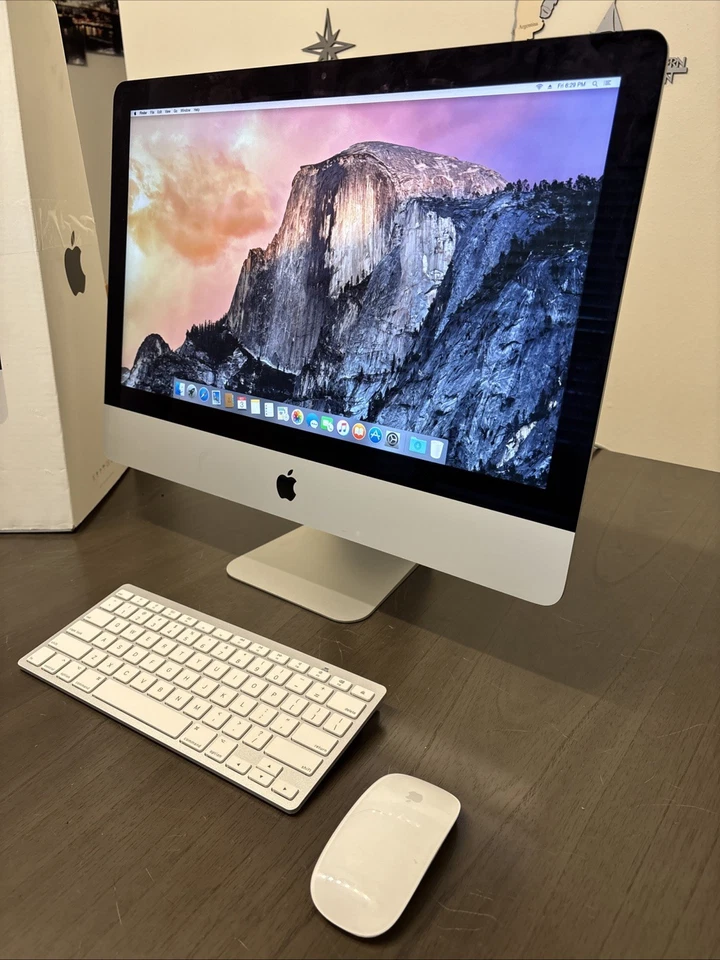 iMac with 21.5 - Inch Led Display Screen Late 2015 A1534 Good Condition Used - Image 2 of 4