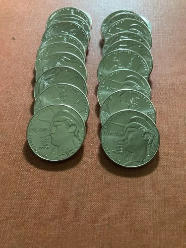 2026-D Gem BU Roll of Semiquincentennial  Half Dollars- No Reserve-No Shipping