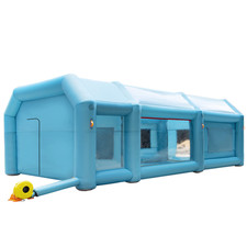 Cabine De Peinture Gonflable Système De Filtration 8,5X4,6X3M 2 Souffleurs