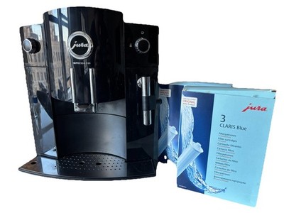 JURA IMPRESSA C60 15006 Freestanding Coffee Machine - Piano Black (with Filters)