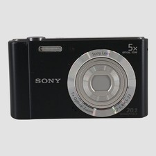 Sony Cyber-shot DSC-W800 Digital Camera 20.1MP w/ 5x Optical Zoom Untested