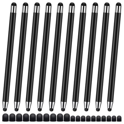 Stylus Stifte für Touchscreens, 10er Pack Universal Kapazitiv 10er Pack Schwarz 
