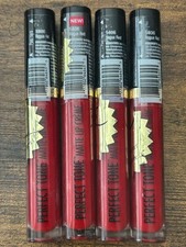 Black Radiance Perfect Tone Matte Lip Cr me Rogue Red NEW 4 pack