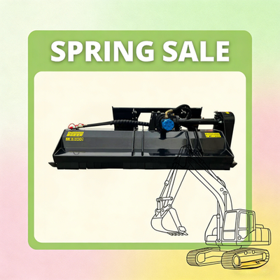 #ad AGT 67quot; Hydraulic Flail Mower Skid Steer Attachment Brush Cutter 16 21 GPM $2908.35