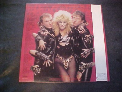 Lita Ford–Out For Blood (Japan Vinyl LP OBI)Mercury Records 25PP