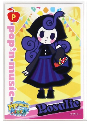 ぽんにゅページ Pop'n Music Card PC19N046 Rosalie KONAMI Japan Game Character | eBay