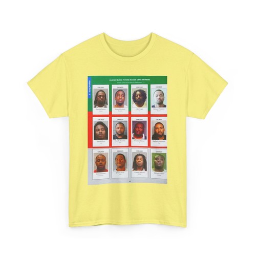 The Chicago Gang Book Página 40 - Negro P Stone Nation Miembros - Camiseta - Imagen 20 de 49