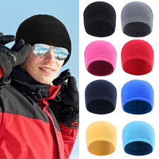 Winter Skull Caps for Men Women Fleece Hat Warm Soft Beanie Hat Thick Windproof