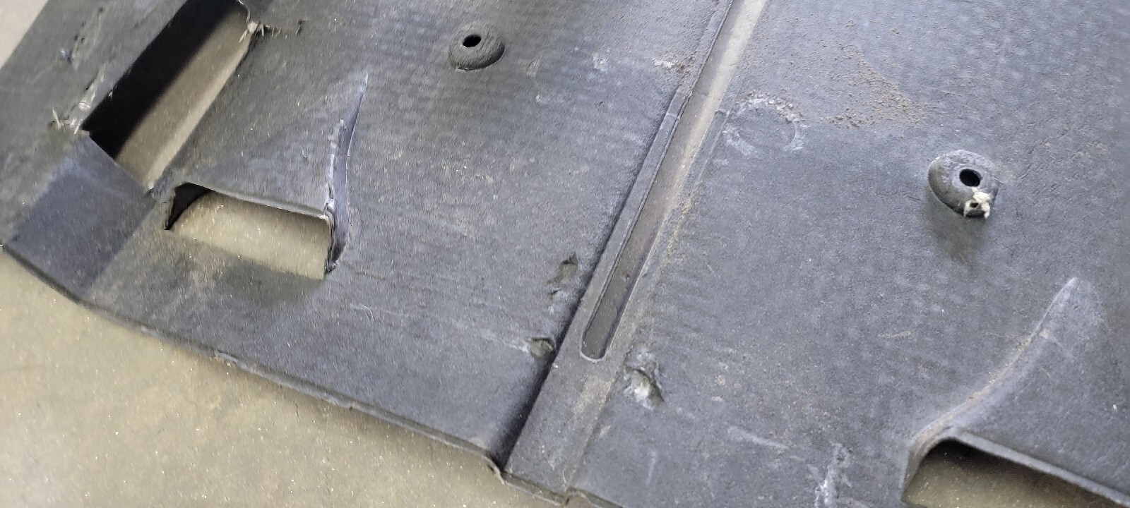 LAMBORGHINI AVENTADOR STREAMLINE UNDERTRAY BOTTOM PANEL COVER OEM 470825210D