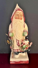 Greg Guedel For Bethany Lowe Designs 2006 "Winter White Santa" Figurine NIB