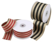 1.5" Faux Burlap Ribbon 10 Yard Roll - Choose Your Color