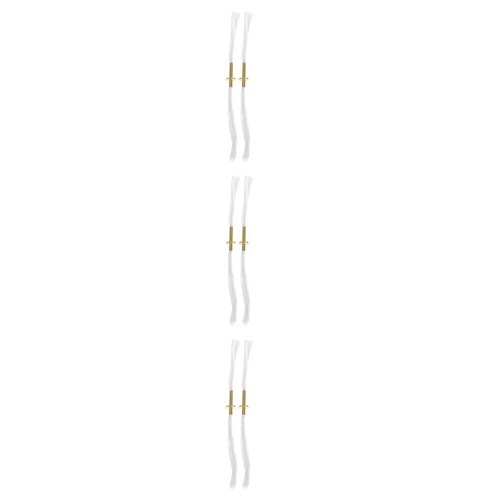 6 PCs Kerzen Docht Ersatz Legierung Legierung Dochtrohr Kerosinlampe Öllampen - Bild 12 von 12