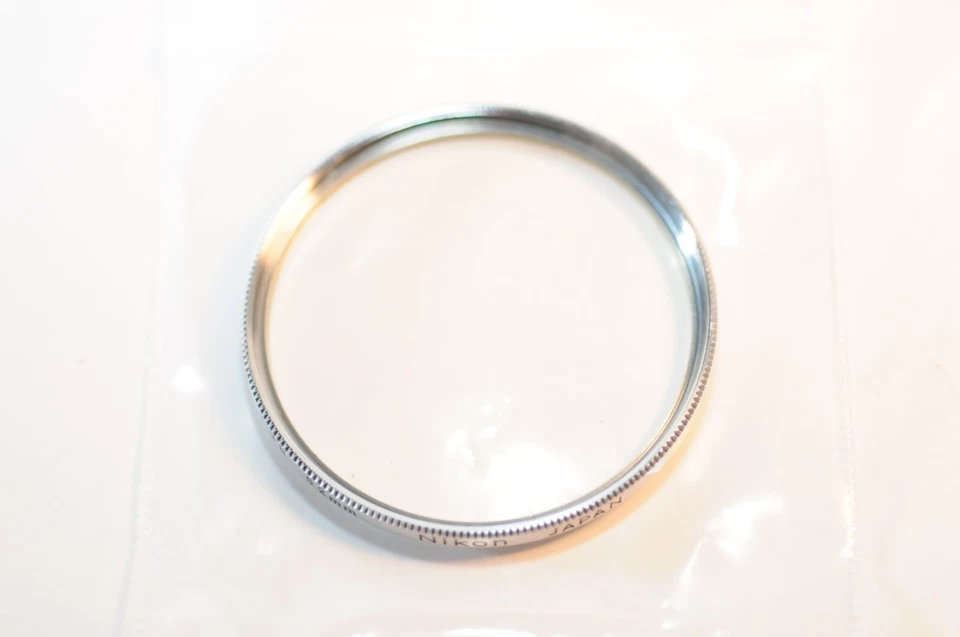 Nikon 52mm L38 UV Silver Chrome early filter for 5cm f/2 Tick mark RF lens RARE - Image 4 of 4