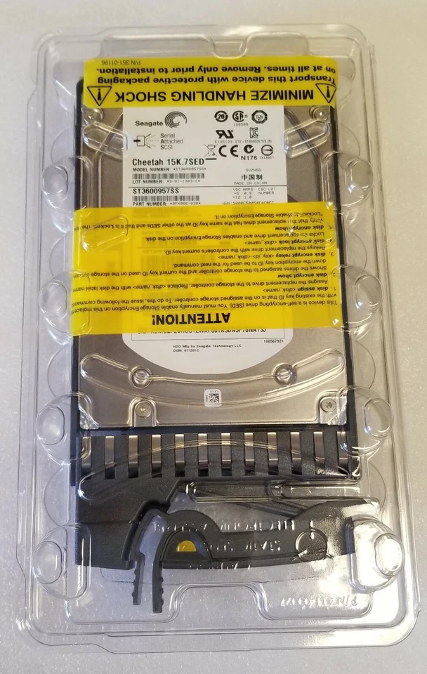 NetApp X415A-R5 600GB SAS 15K RPM NSE Disk Drive for FAS2040 FAS2020 FAS2050 - Image 3 of 3