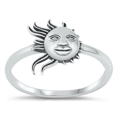 Unique Sun Shine Wholesale Promise Ring New .925 Sterling Silver Band Sizes 4-10