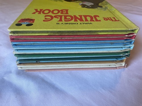 Vintage Lot Of 9 Disney Wonderful World Of Reading Children's Books Hardcover - Picture 16 of 21