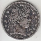JUST REDUCED!! 1905-S BARBER HALF DOLLAR VF-XF DETAILS