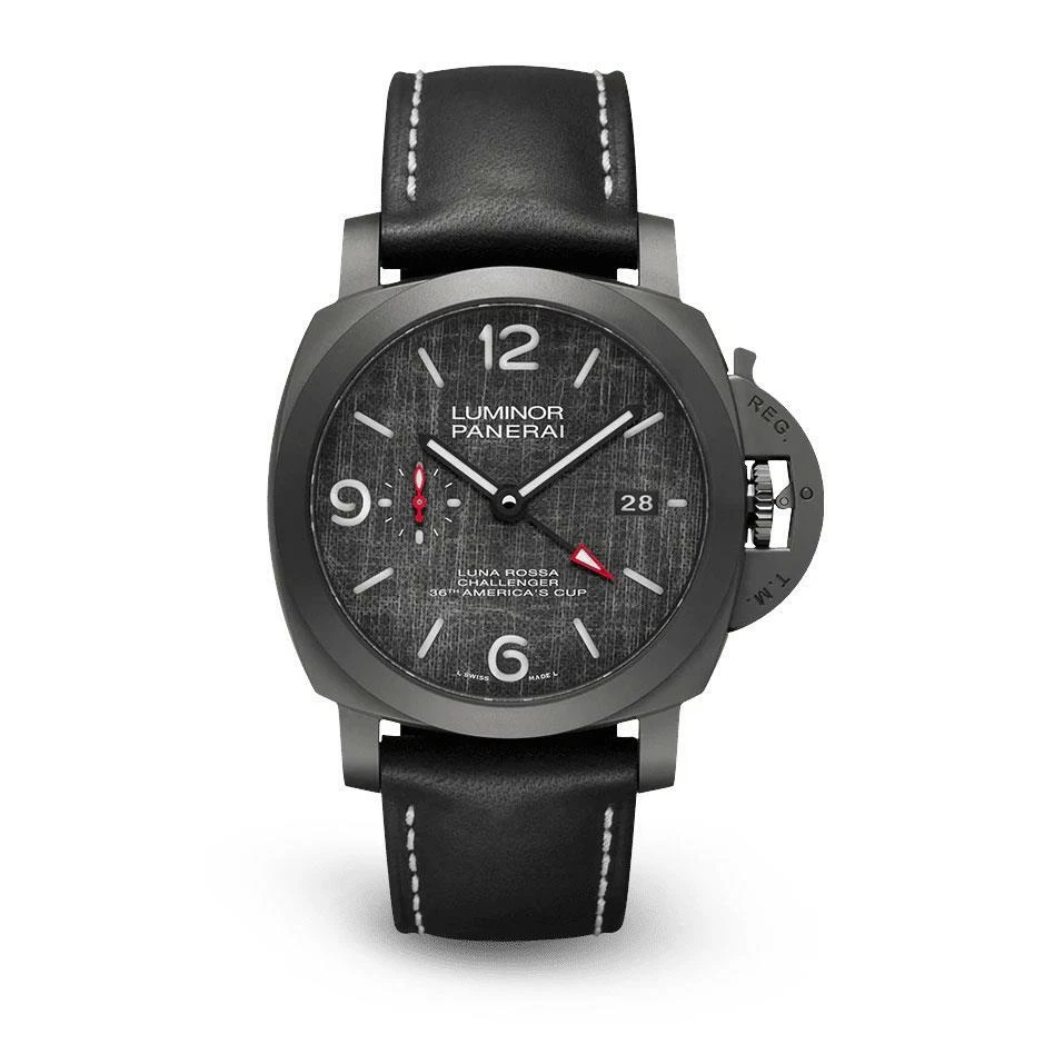 Panerai — Panerai Luminor Luna Rossa GMT Automatic 44 mm Grey Dial Men's Watch PAM01036