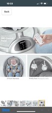 BabyBond BB009M - Baby Swing w/ Music Speaker And 5 Speeds,