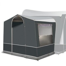 Dorema Garda Tall Annex (With Door) - Charcoal - In Stock