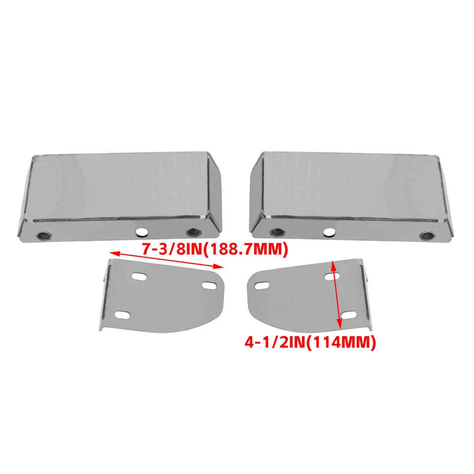 1 Pair of Steel Suspension Adapter Swap Bracket kit For Ford F100 Crown Vic 03+ Foto 3 de 4