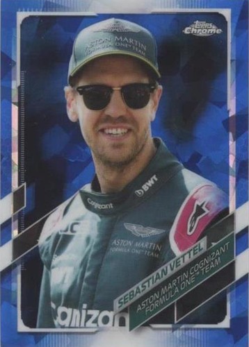 SEBASTIAN VETTEL 2020 Topps chrome formula 1 sapphire edition