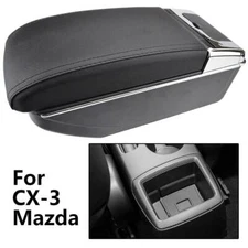 For Mazda CX-3 2015-2018 Dual Layer Armrest Center Console Storage Box NEW US