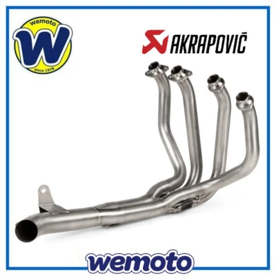 Akrapovic Collecteur Optionnel Inox E-K9R5 Pour Kawasaki Z 900 (A2) 2018-2023 - Photo 1/4